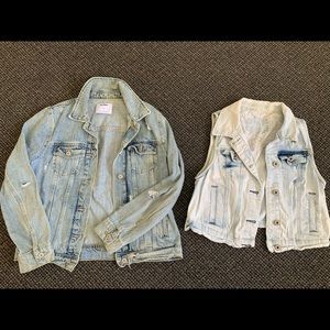 Old Navy Jacket & Vanity Vest